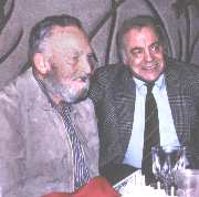 Charlie Fox and Ernie Schwiebert at Charlie Fox's Party Held by The Letort Regulars