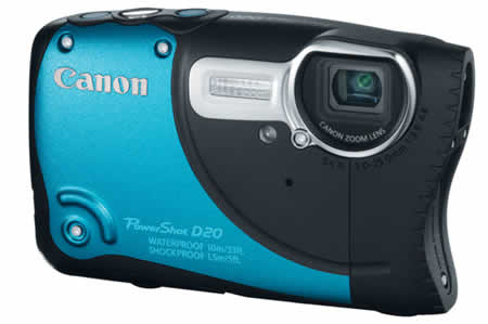 Canon Underwater Camera at Outdoor and Underwater Cameras at www.flyfisher.com